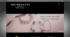 Desktop Screenshot of michelettigioielli.com